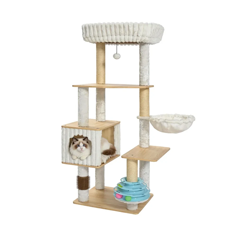 Tianyuan Petstar YS147162 multi-activity cat tower